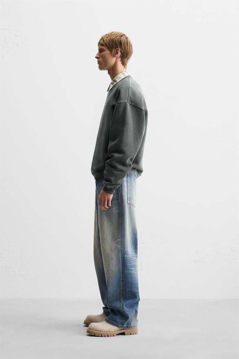 Viraler Rundhals Pullover