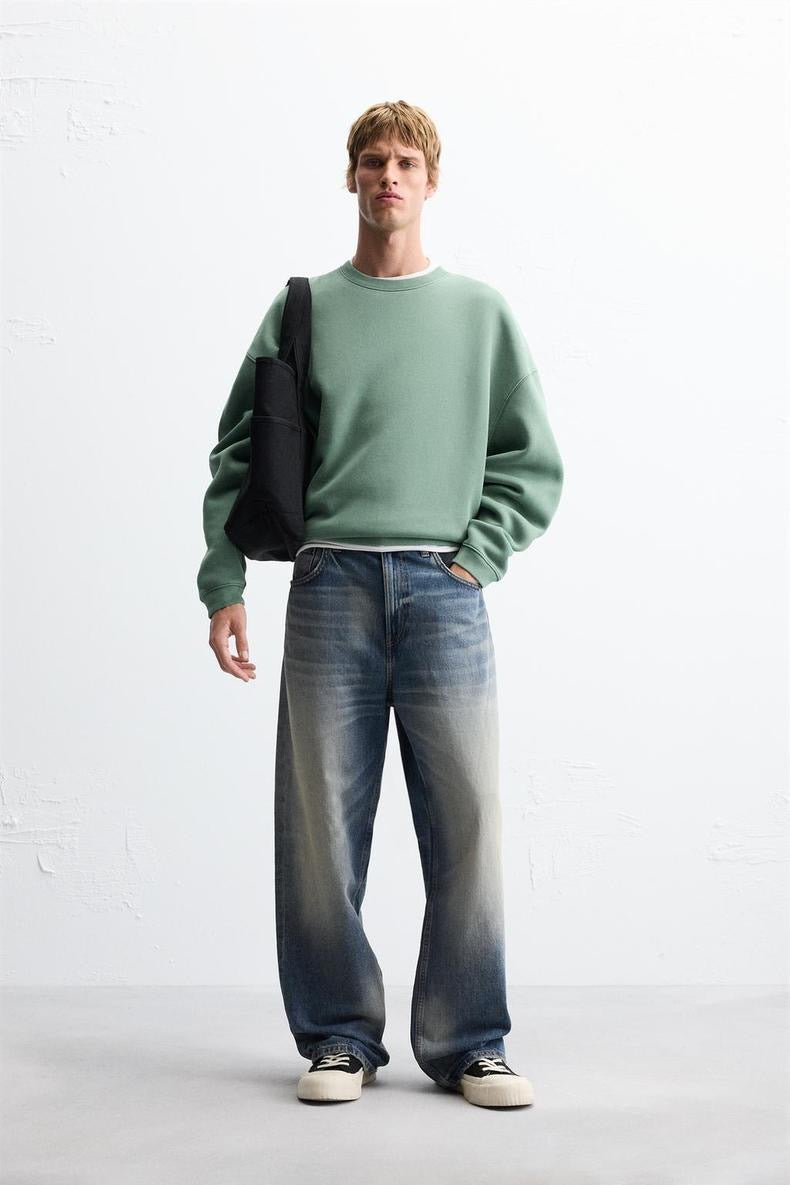 Viraler Rundhals Pullover