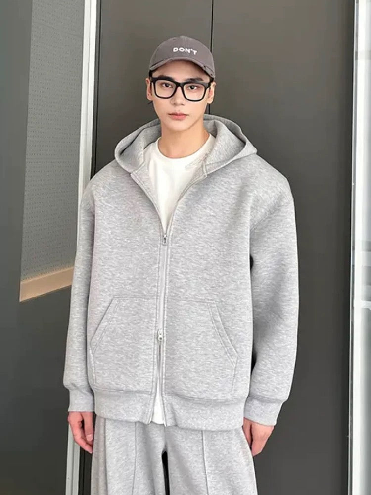 Lässige Oversize Sweatjacke