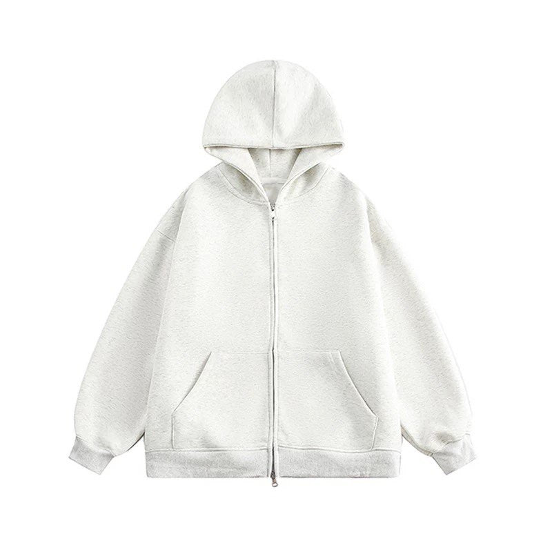Lässige Oversize Sweatjacke