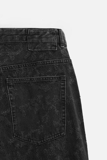 Lässige gemusterte Jeans