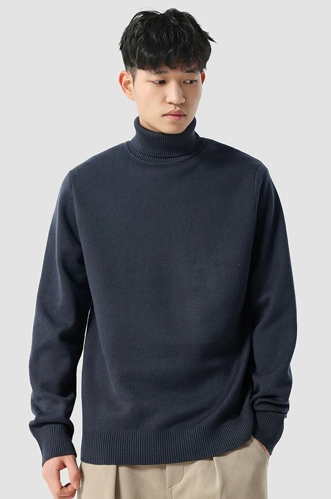 Eleganter Rollkragenpullover