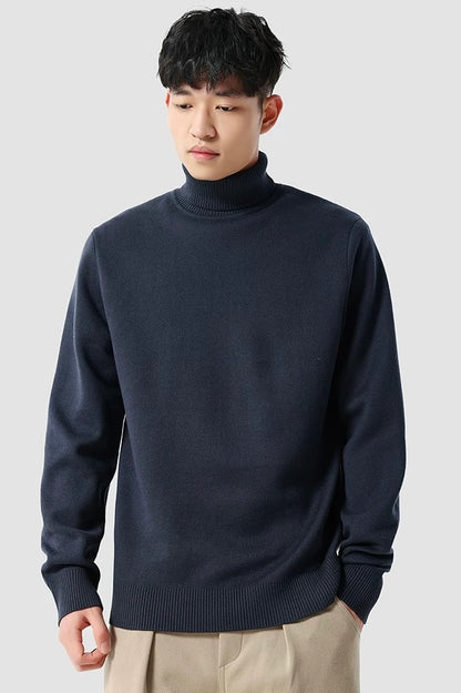 Eleganter Rollkragenpullover