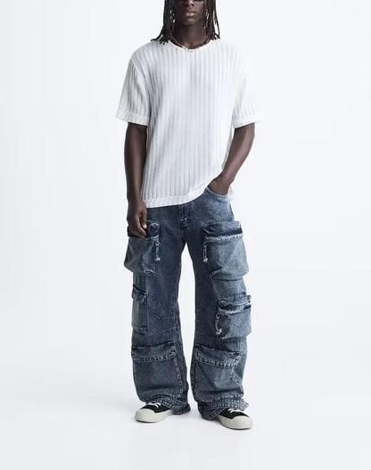 Moderne Baggy Cargojeans