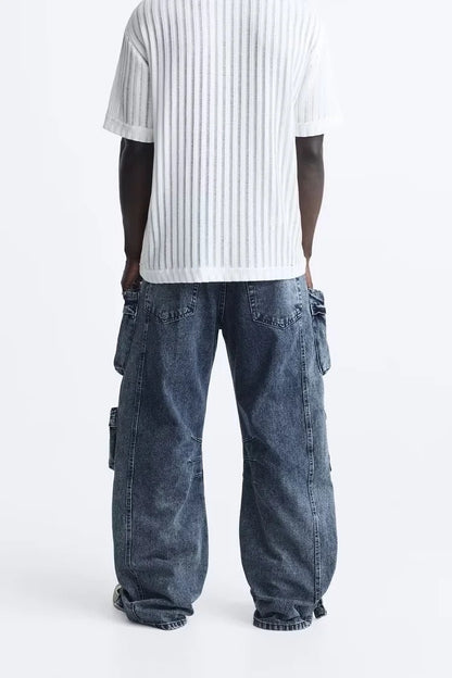 Moderne Baggy Cargojeans