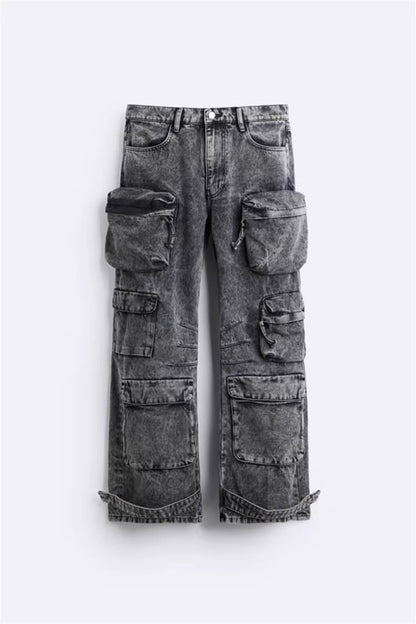 Moderne Baggy Cargojeans