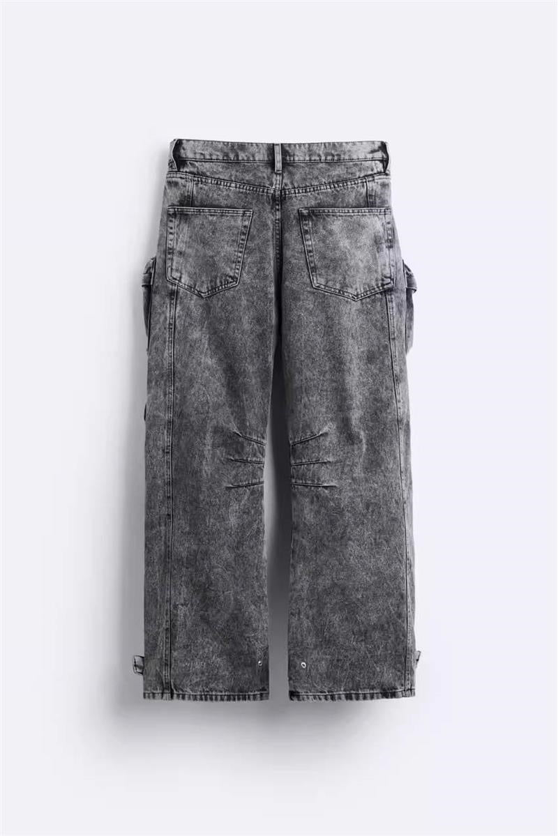 Moderne Baggy Cargojeans