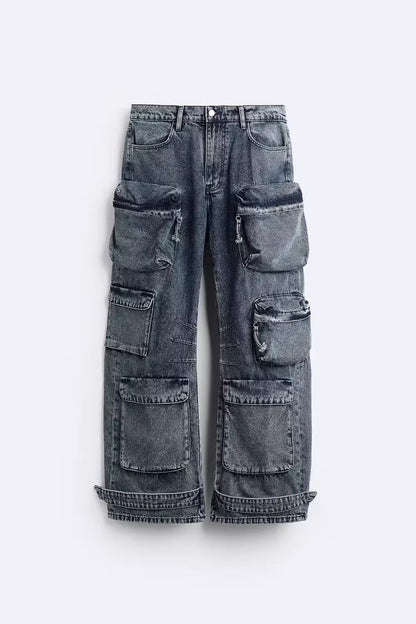 Moderne Baggy Cargojeans