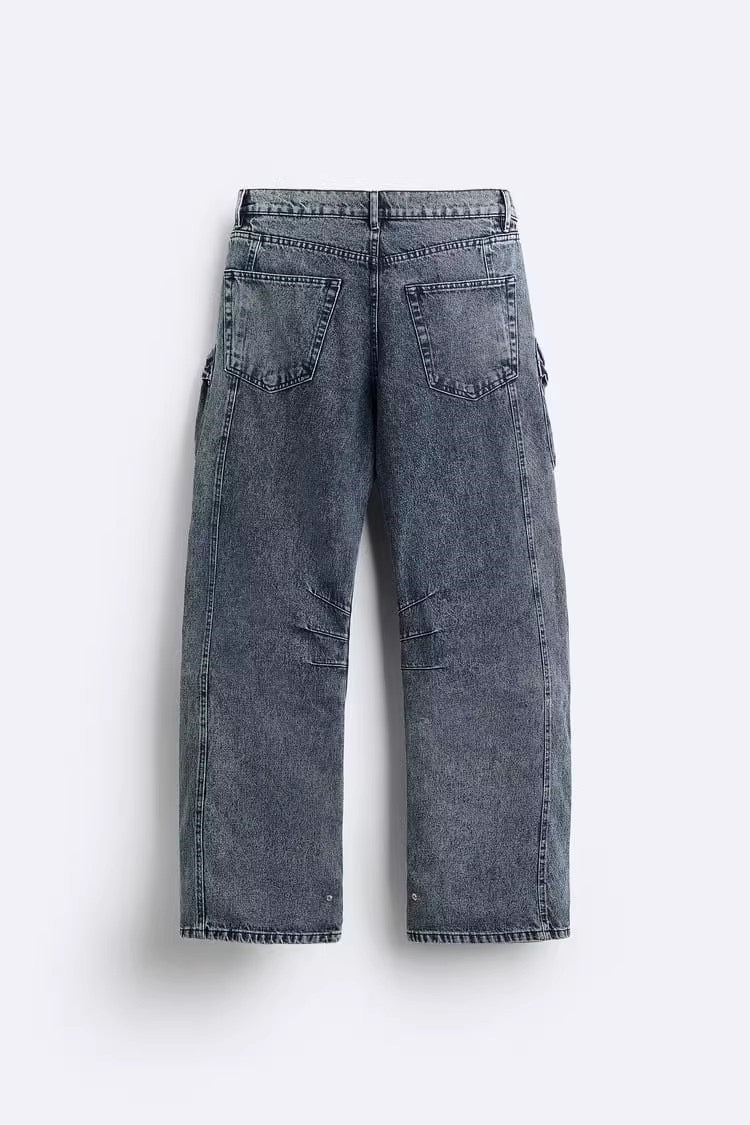 Moderne Baggy Cargojeans